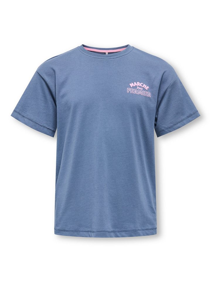 KIDS ONLY T-Shirt KOGMOLLIE LIFE S/S BOXY PRINTED TOP JRS von KIDS ONLY