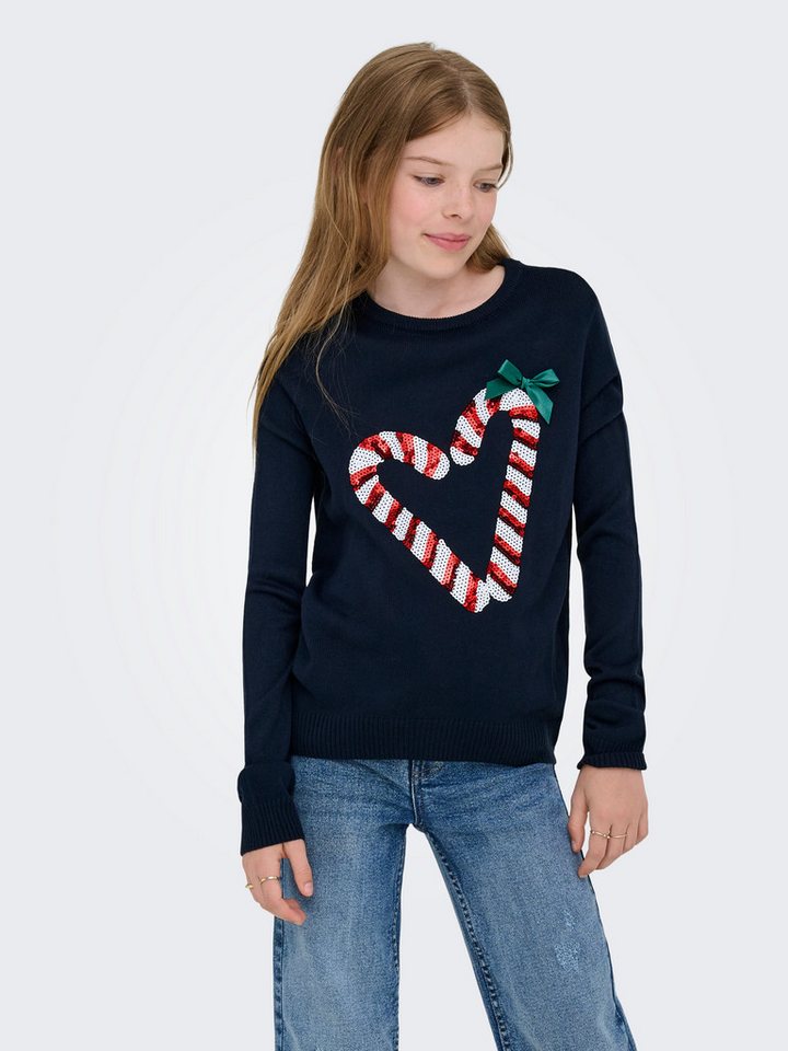 KIDS ONLY Weihnachtspullover KOGXMAS SHINE LS ONECK BOX KNT von KIDS ONLY