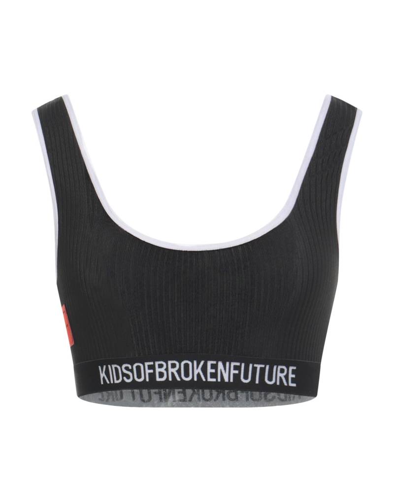 KIDSOFBROKENFUTURE Top Damen Schwarz von KIDSOFBROKENFUTURE