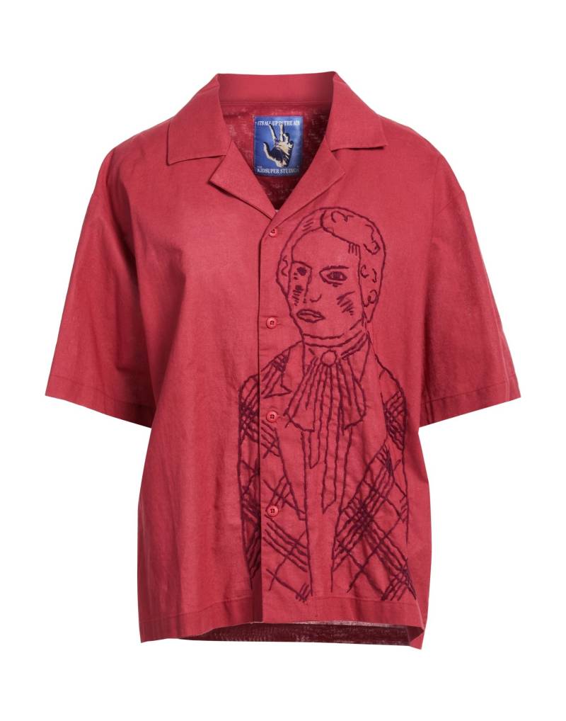 KIDSUPER STUDIOS Hemd Damen Ziegelrot von KIDSUPER STUDIOS