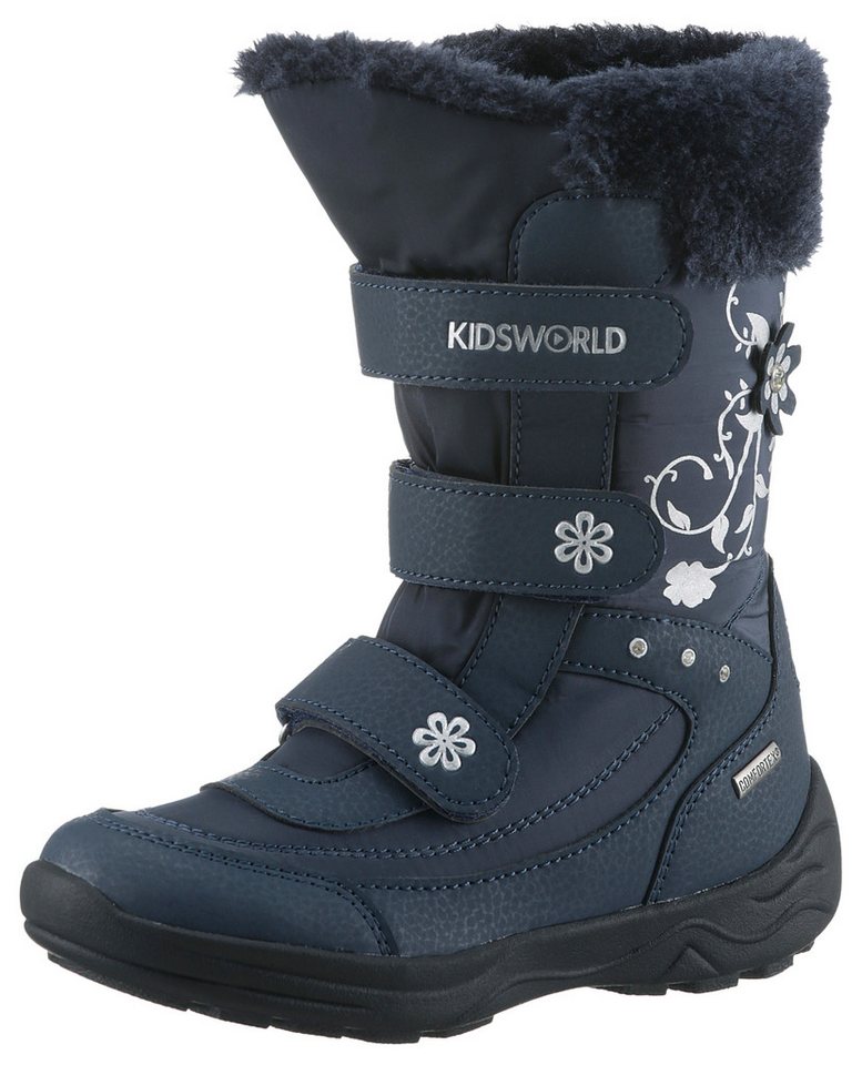 KIDSWORLD Mary V Snowboots Klettstiefel, Winterstiefel mit wasserabweisender Comfortex-Membrane von KIDSWORLD