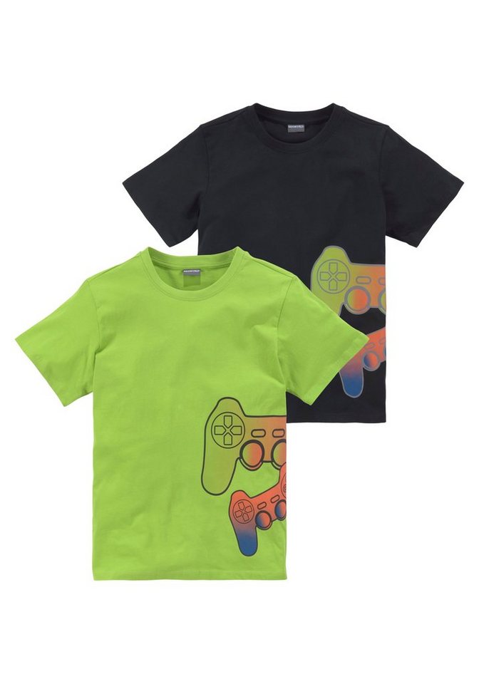 KIDSWORLD T-Shirt GAMER (Packung, 2-tlg) von KIDSWORLD