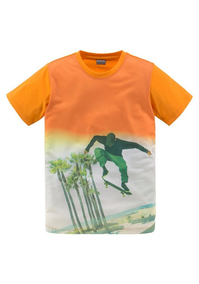 KIDSWORLD T-Shirt mit Fotodruck SKATER von KIDSWORLD