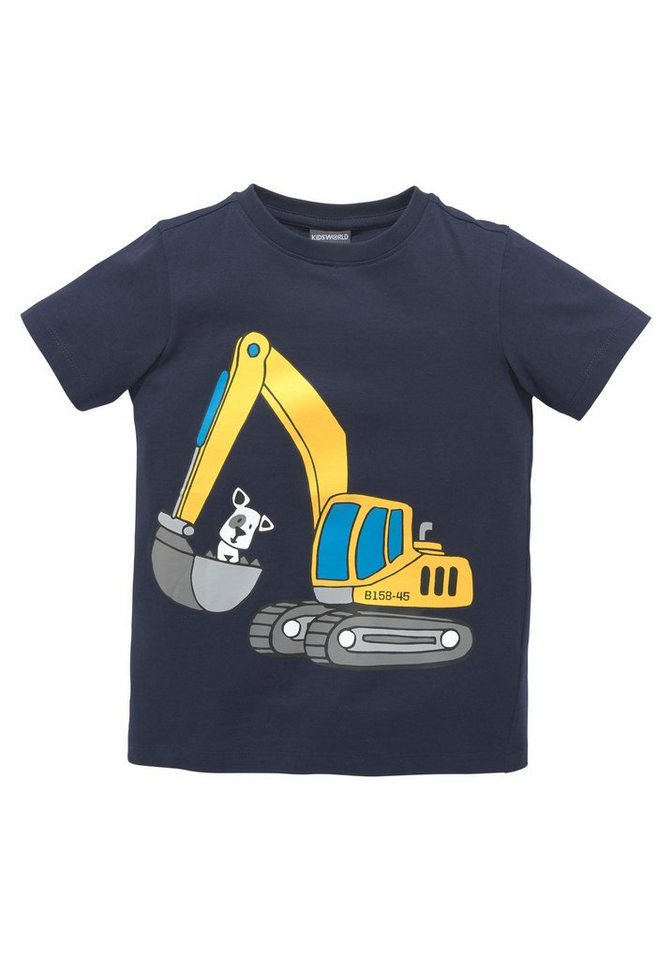 KIDSWORLD T-Shirt mit Bagger von KIDSWORLD