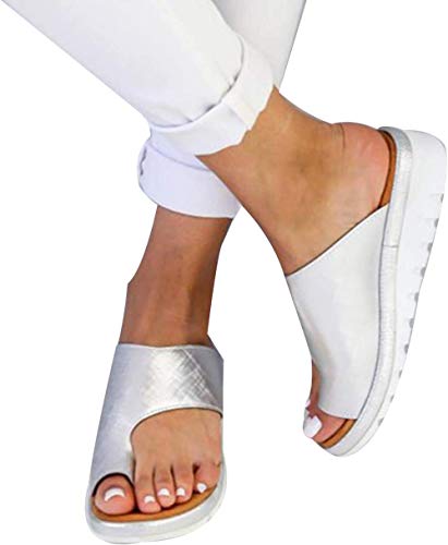 Earnmore Damensandalen Sommersandalen Flach Plattform Sandalen Bunion Splints Outdoor Strand Schuhe Bunion Schienen Bequeme Flip Flops Bequeme Flache Sandale Schuhe rutschfeste Badelatschen Earnmore Damensandalen Sommersandalen Flach Plattform Sandalen Bunion Splints Outdoor Strand Schuhe Bunion Schienen Bequeme Flip Flops Bequeme Flache Sandale Schuhe rutschfeste Badelatschen von Earnmore