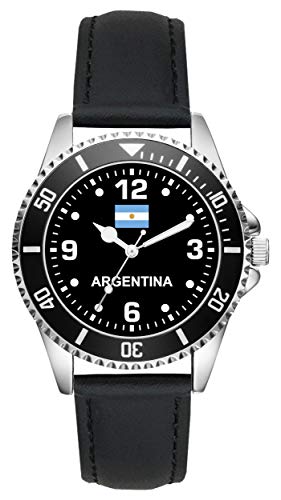 Argentinien Argentina Argentinier Geschenk Artikel Idee Fan Uhr L-6328 von KIESENBERG