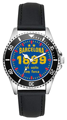 KIESENBERG Barcelona Geschenk Artikel Idee Fan Uhr L-6097 von KIESENBERG