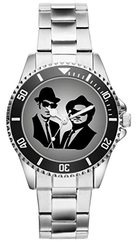 KIESENBERG Blues Brothers Geschenk Artikel Idee Fan Uhr 2511 von KIESENBERG