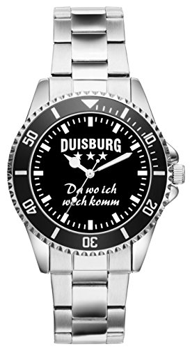 KIESENBERG Duisburg Geschenk Artikel Idee Fan Uhr 2481 von KIESENBERG