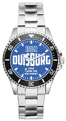 KIESENBERG Duisburg Geschenk Artikel Idee Fan Uhr 6089 von KIESENBERG