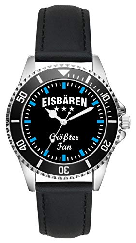 Eisbären Eishockey EHC Geschenk Artikel Idee Fan Uhr L-2308 Eisbären Eishockey EHC Geschenk Artikel Idee Fan Uhr L-2308 von KIESENBERG