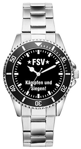 KIESENBERG FSV Geschenk Artikel Idee Fan Uhr 2535 von KIESENBERG