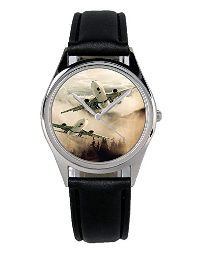 KIESENBERG Flugzeug Geschenk Artikel Idee Fan Uhr B-2838 von KIESENBERG