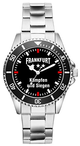 Frankfurt Geschenk Artikel Idee Fan Damen Uhr D 2283 von KIESENBERG