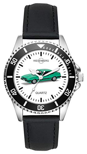 KIESENBERG Geschenk für Capri MK3 Grün Oldtimer Fans Fahrer Uhr L-1905 von KIESENBERG