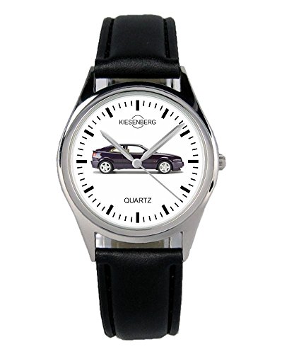 KIESENBERG Armbanduhr Corrado Oldtimer Geschenk Artikel Idee Fan Damen Herren Unisex Analog Quartz Lederarmband Uhr 36mm Durchmesser B-1931 von KIESENBERG