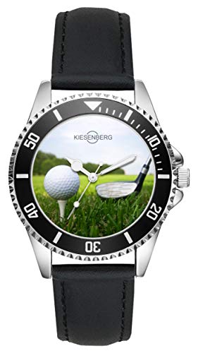 KIESENBERG Geschenk für Golf Golfschläger Uhr L-1999 von KIESENBERG