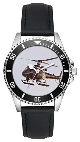 Geschenk für Hubschrauber Pilot Helikopter Uhr L-6108 Geschenk für Hubschrauber Pilot Helikopter Uhr L-6108 von KIESENBERG
