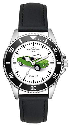 Geschenk für Mehari Grün Oldtimer Fans Fahrer Kiesenberg Uhr L-1824 Geschenk für Mehari Grün Oldtimer Fans Fahrer Kiesenberg Uhr L-1824 von KIESENBERG