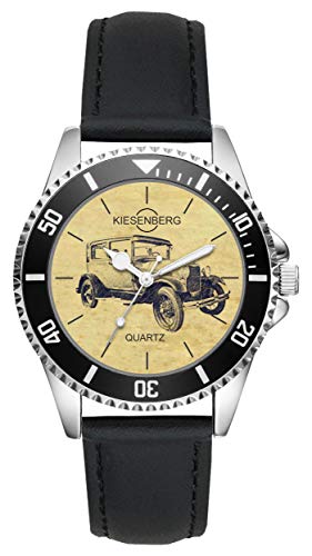 KIESENBERG Geschenk für Model A Oldtimer Fahrer Fans Uhr L-6409 von KIESENBERG
