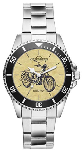 KIESENBERG Geschenk für Moto Guzzi V7 Motorrad Fahrer Fans Uhr 20421 von KIESENBERG