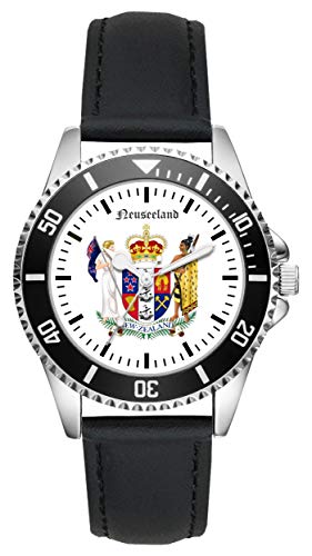 Geschenk für Neuseeland Gastfamilie Backpacker Auswanderer Uhr L-1046 Geschenk für Neuseeland Gastfamilie Backpacker Auswanderer Uhr L-1046 von KIESENBERG