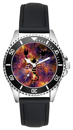 Geschenk für Skorpion Horoskop Sternzeichen Uhr L-6176 von KIESENBERG