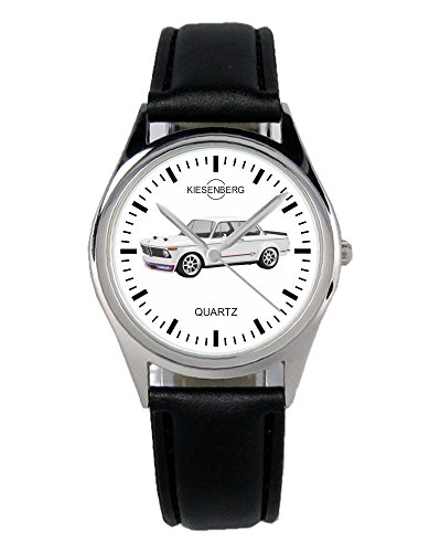 KIESENBERG Armbanduhr 2002 Turbo Oldtimer Geschenk Artikel Idee Fan Damen Herren Unisex Analog Quartz Lederarmband Uhr 36mm Durchmesser B-1820 von KIESENBERG