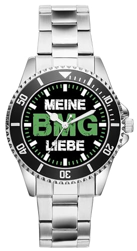 KIESENBERG Damenuhr Gladbach Mönchengladbach Geschenk Artikel Idee Fan Armbanduhr Ø 33 mm Metallarmband Uhr D-6314 von KIESENBERG