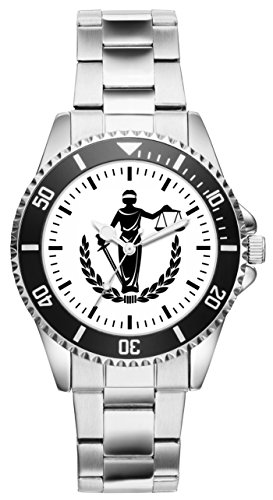 KIESENBERG Herren Armbanduhr Anwalt Juristen Berufe Geschenk Artikel Idee Fan Analog Quartz Uhr 1802 von KIESENBERG