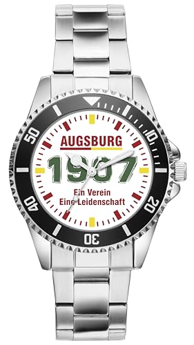KIESENBERG Herren Armbanduhr Augsburg Geschenk Artikel Idee Fan Analog Quartz Uhr 2782 von KIESENBERG