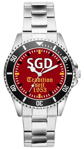 KIESENBERG Herren Armbanduhr Dresden Geschenk Artikel Idee Fan Analog Quartz Uhr 6049 von KIESENBERG