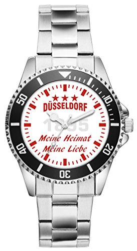 KIESENBERG Herrenuhr Armbanduhr Düsseldorf Geschenk Artikel Idee Fan Uhr Analog Quartz 6041 von KIESENBERG