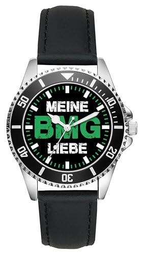 KIESENBERG Herrenuhr Armbanduhr Gladbach Mönchengladbach Geschenk Fan Artikel Analog Quartz Uhr L-6314 von KIESENBERG