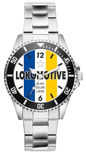 KIESENBERG Herrenuhr Armbanduhr Leipzig Geschenk Fan Artikel Analog Quartz Uhr 20230013 von KIESENBERG