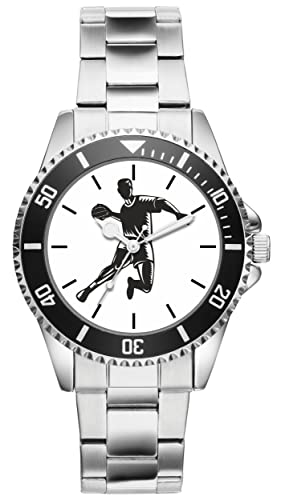 KIESENBERG Herrenuhr Handball Handballspieler Fan Armbanduhr Geschenk Analog Quartz Metallband Uhr 21161 von KIESENBERG