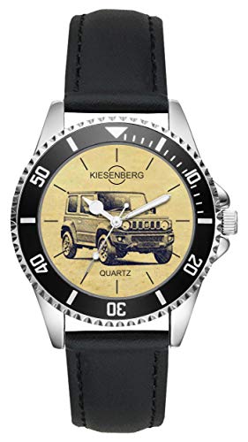 KIESENBERG Herrenuhr Jimny II Fan Armbanduhr Geschenk Analog Quartz Lederarmband Uhr L-4822 von KIESENBERG