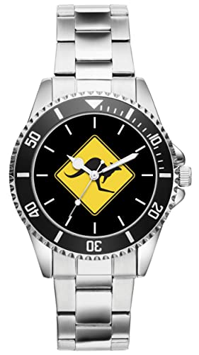 KIESENBERG Herrenuhr Känguru Australien Fan Armbanduhr Geschenk Analog Quartz Metallband Uhr 21126 von KIESENBERG