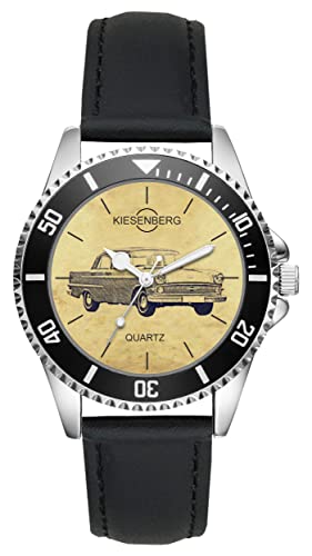 KIESENBERG Herrenuhr Kapitän 1959-1963 Fan Armbanduhr Geschenk Analog Quartz Lederarmband Uhr L-5743 von KIESENBERG