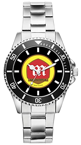 KIESENBERG Herrenuhr Montesa Motorrad Spanien Fan Armbanduhr Geschenk Analog Quartz Metallband Uhr 21083 von KIESENBERG