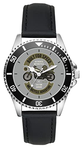 KIESENBERG Herrenuhr Motorrad Biker Retro Fan Armbanduhr Geschenk Analog Quartz Lederarmband Uhr L-21248 KIESENBERG Herrenuhr Motorrad Biker Retro Fan Armbanduhr Geschenk Analog Quartz Lederarmband Uhr L-21248 von KIESENBERG