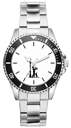 KIESENBERG Herrenuhr Saxophon Saxonette Fan Armbanduhr Geschenk Analog Quartz Metallband Uhr 21135 von KIESENBERG