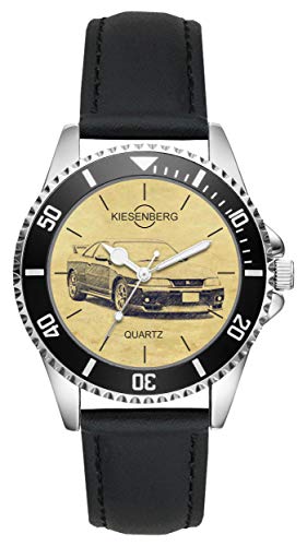 KIESENBERG Herrenuhr Skyline GT-R R33 Fan Armbanduhr Geschenk Analog Quartz Lederarmband Uhr L-5324 von KIESENBERG