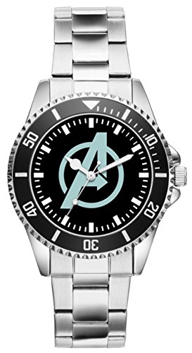 KIESENBERG Herrenuhr The Avengers Fan Armbanduhr Geschenk Analog Quartz Metallband Uhr 1662 von KIESENBERG