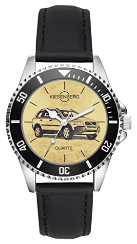 KIESENBERG Herrenuhr XC90 Typ C Fan Armbanduhr Geschenk Analog Quartz Lederarmband Uhr L-5747 von KIESENBERG