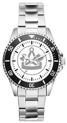 KIESENBERG Herrenuhr Zimmermann Fan Armbanduhr Geschenk Analog Quartz Metallband Uhr 2123 von KIESENBERG