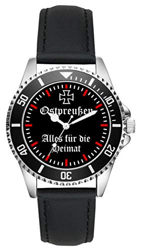 KIESENBERG Ostpreußen Geschenk Artikel Idee Fan Uhr L-1298 von KIESENBERG