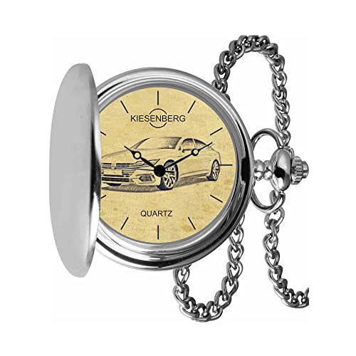 KIESENBERG Taschenuhr Vintage Silber Persönliches Geschenk für Arteon Herren Uhr TA-20394 von KIESENBERG