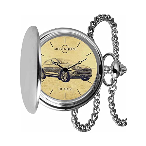 KIESENBERG Taschenuhr Vintage Silber Persönliches Geschenk für DBX Herren Uhr TA-5621 von KIESENBERG