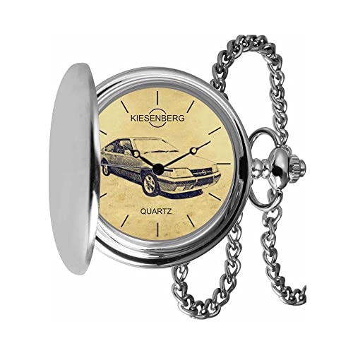 KIESENBERG Taschenuhr Vintage Silber Persönliches Geschenk für Monza A2 Herren Uhr TA-5520 von KIESENBERG